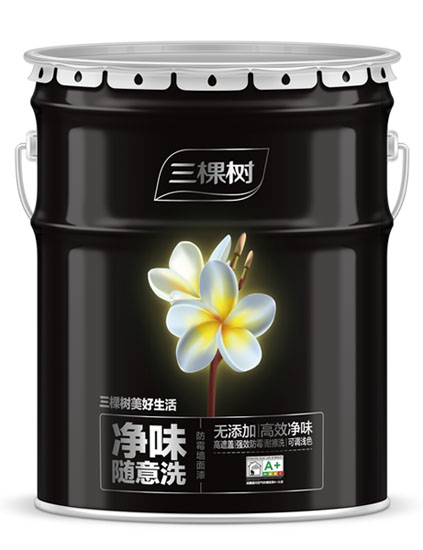 美好生活净味随意洗防霉墙面漆 20L
