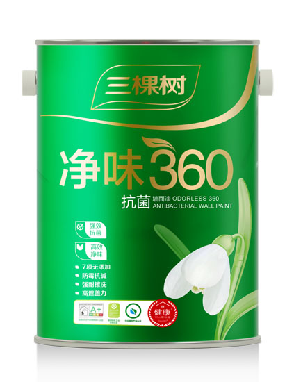 净味360抗菌墙面漆 5L
