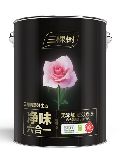 美好生活净味六合一墙面漆 5L